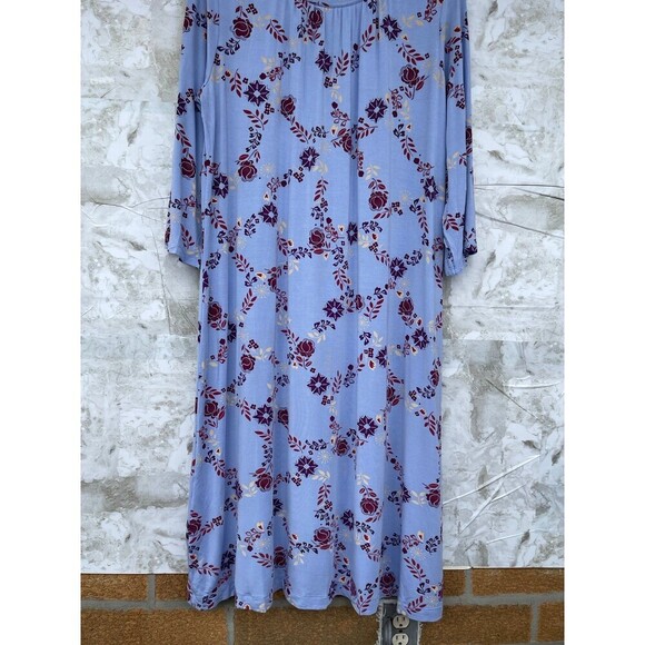 Gudrun SJoden micromodal floral print size medium dress - Picture 5 of 8